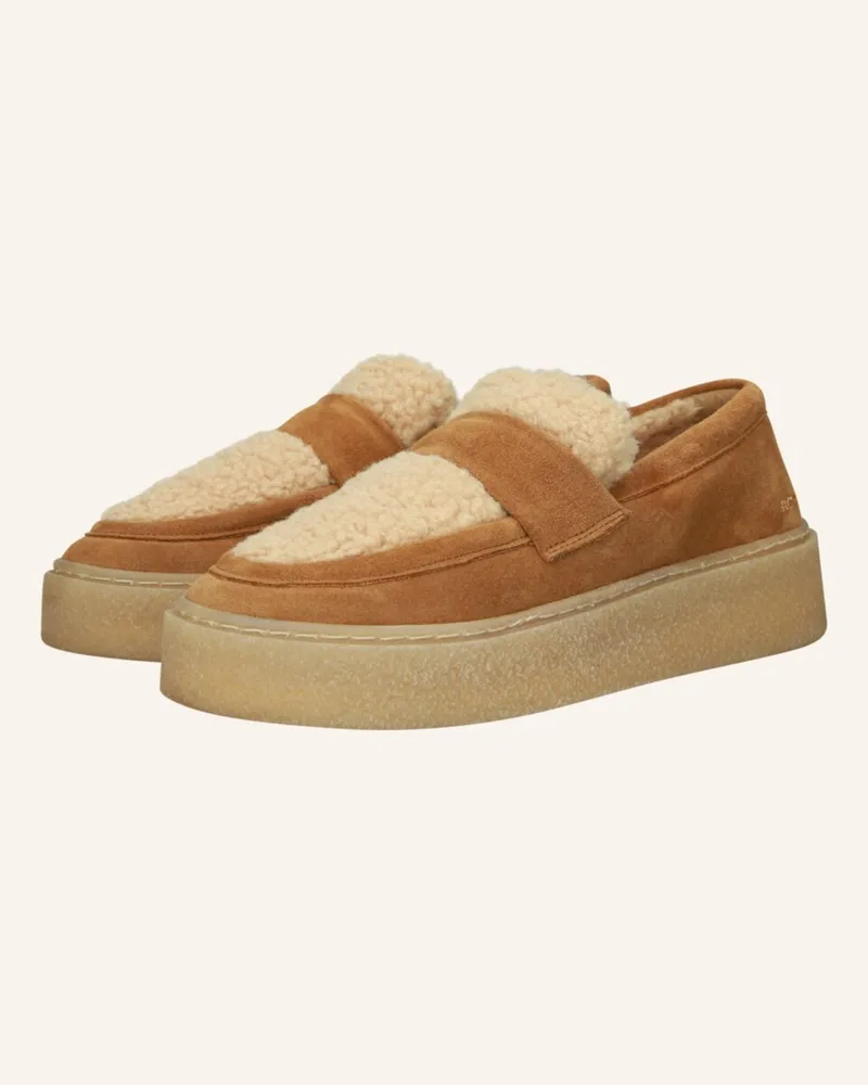 Blackstone Slip-ons Cognac