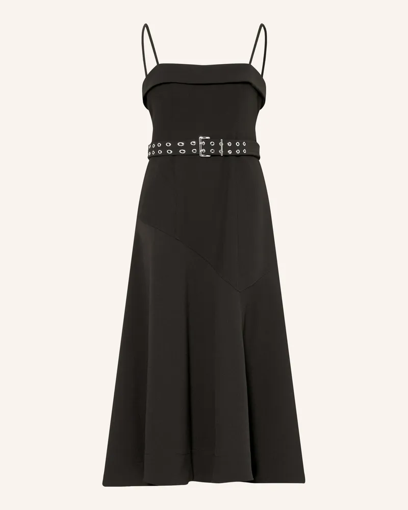 Ganni Kleid schwarz Schwarz