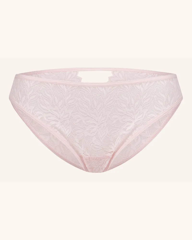 Ehrlich Textil Dreamy Lace Slip Aus Nachhaltiger Spitze - Atmungsaktiv beige Rosa