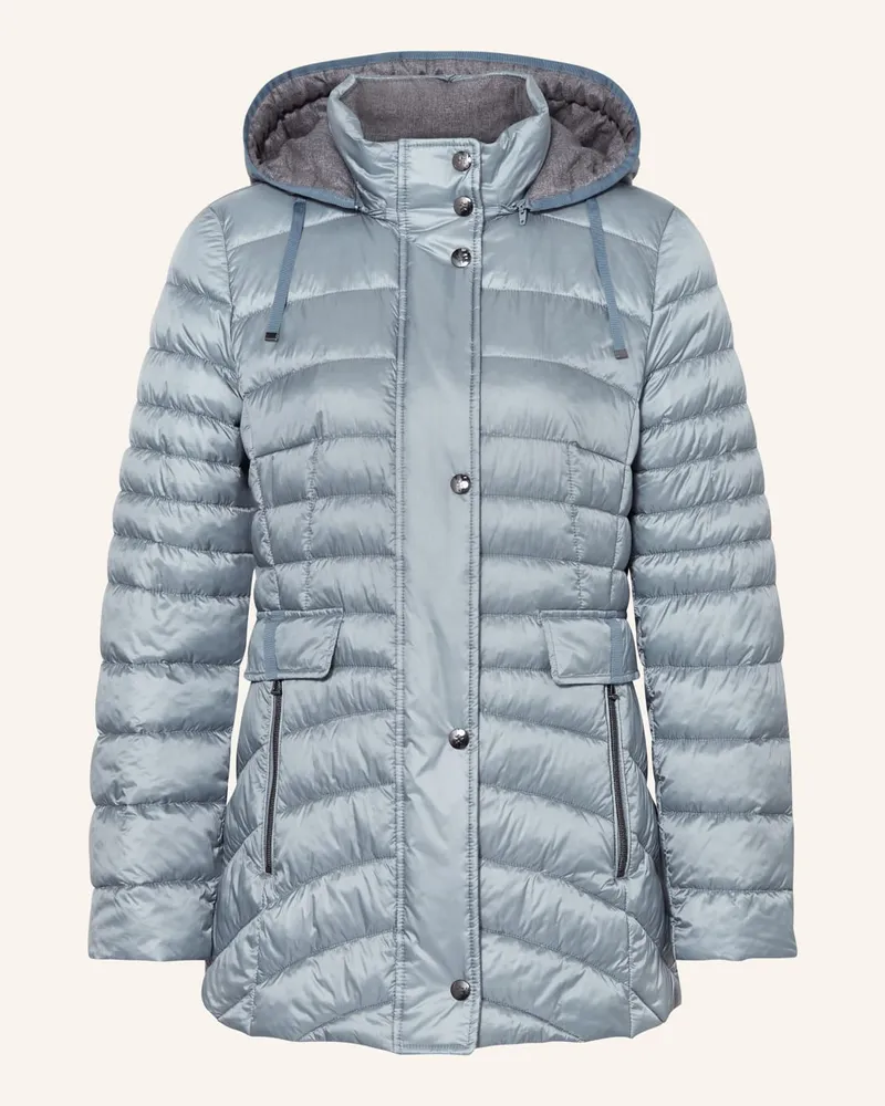 Gil Bret Steppjacke mit abnehmbarer Kapuze Blau