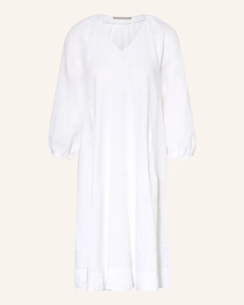 (THE MERCER) N.Y. Leinenkleid Mit 3/4-Arm weiss Weiss