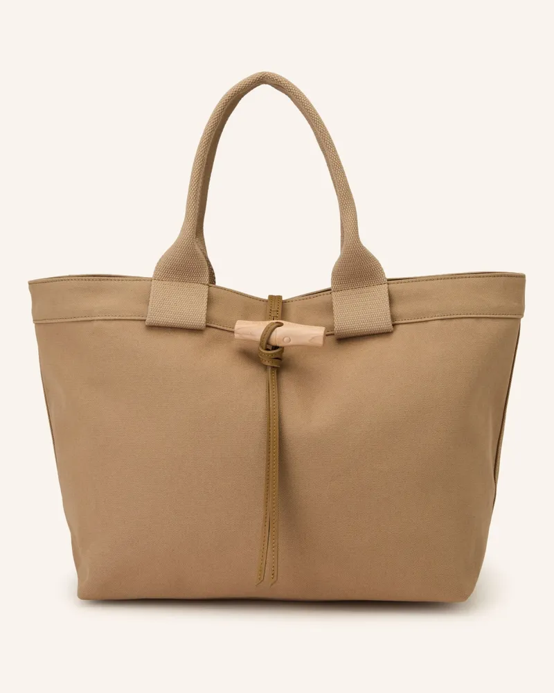 Longchamp Shopper Le Roseau Large beige Camel