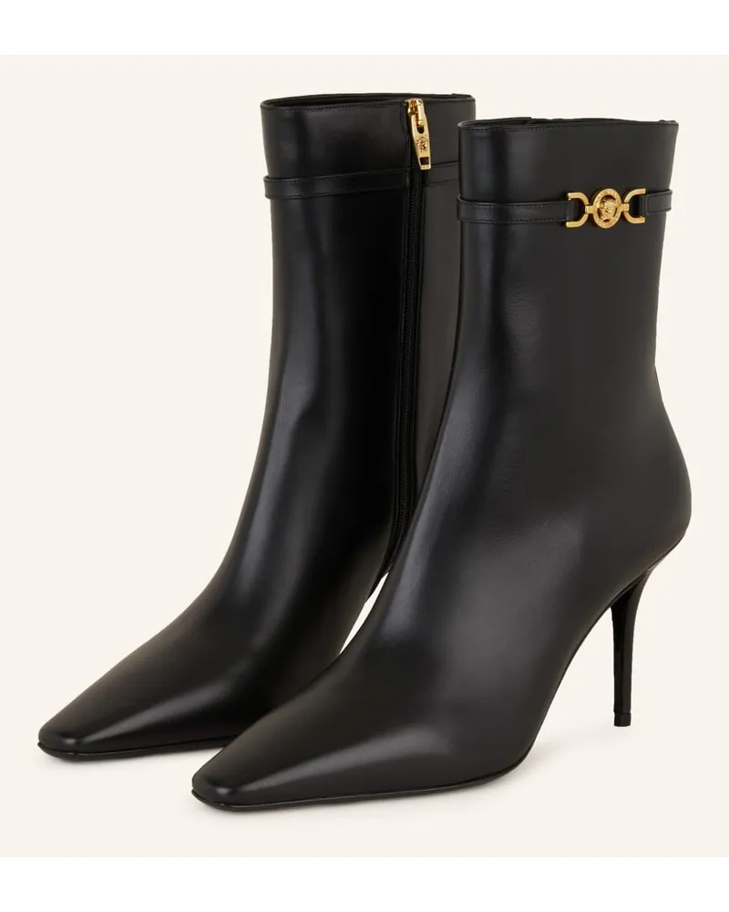 Versace Stiefeletten - SCHWARZ Schwarz