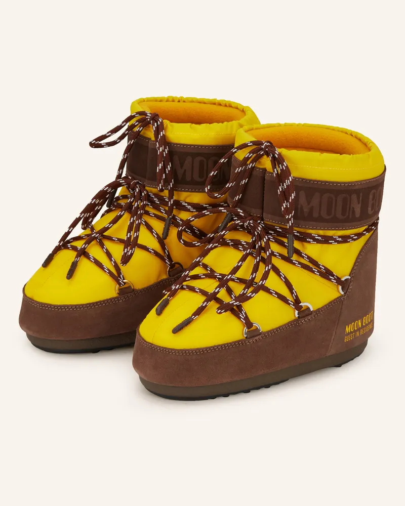 Moon Boot Moon Boots Mb X Gir Icon Low braun Dunkelgelb