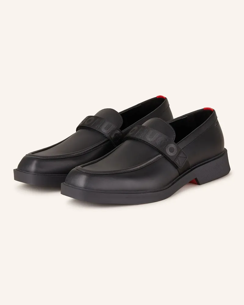 HUGO BOSS Loafer IKER Schwarz