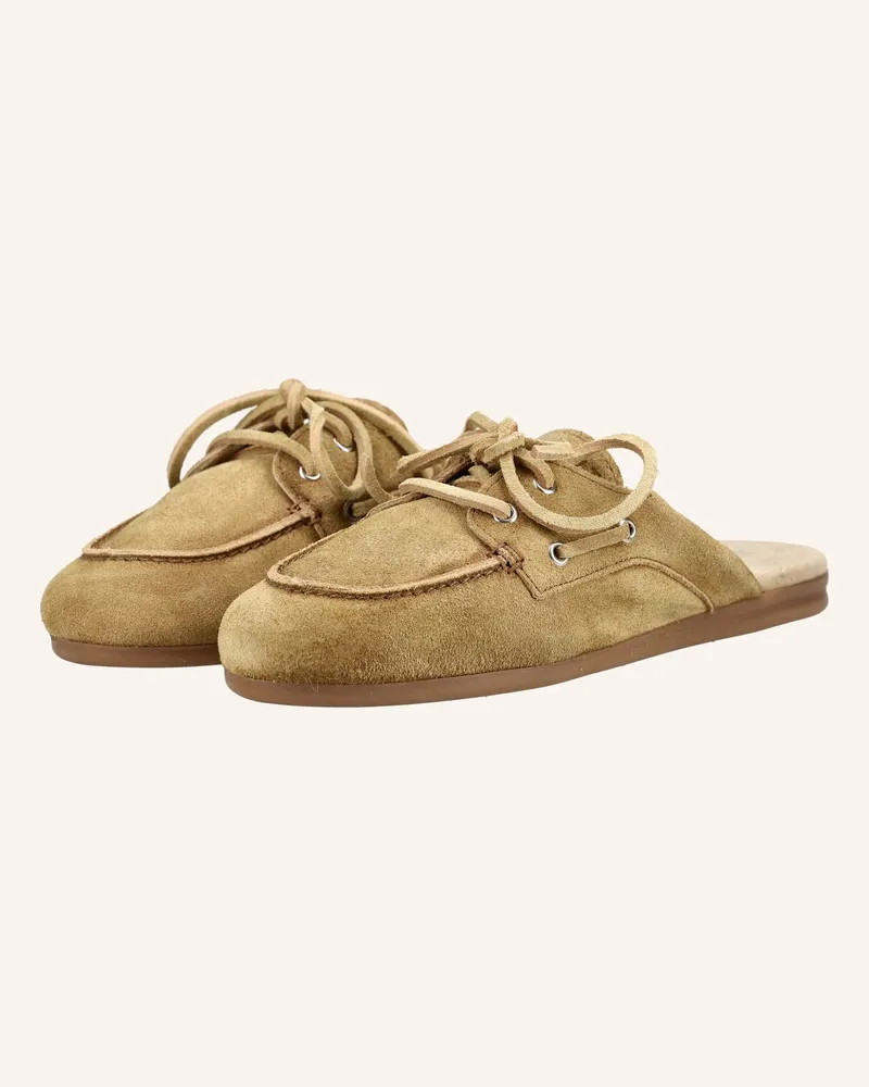 Pavement Pantoletten Yasma braun Braun