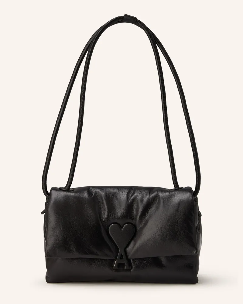 AMI Paris Schultertasche Voulez Vous schwarz Schwarz