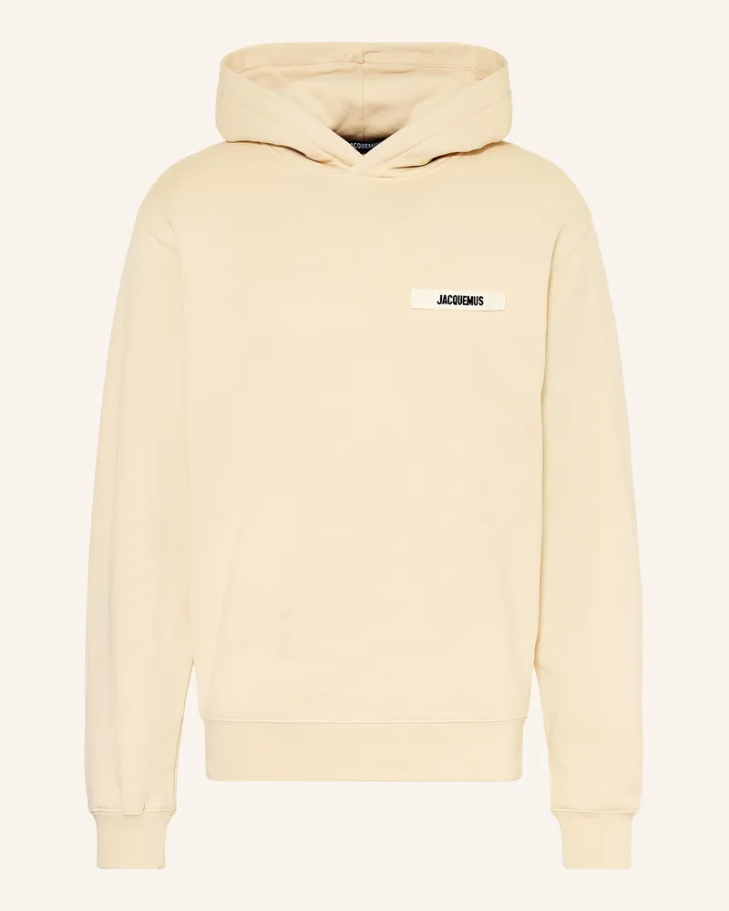 Jacquemus Hoodie Le Hoodie Gros Grain beige Beige