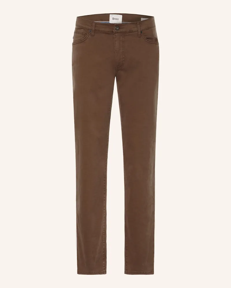 Brax Hose Cadiz Straight Fit braun 52
