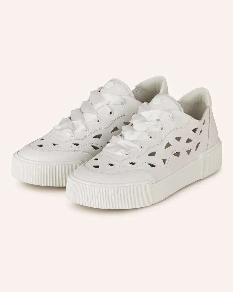 Högl Sneaker mit Cut-outs Weiss