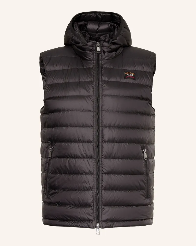 Paul & Shark Lightweight-Daunenweste Schwarz
