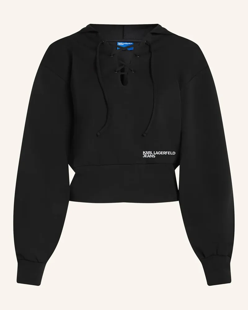 Karl Lagerfeld Hoodie schwarz Schwarz