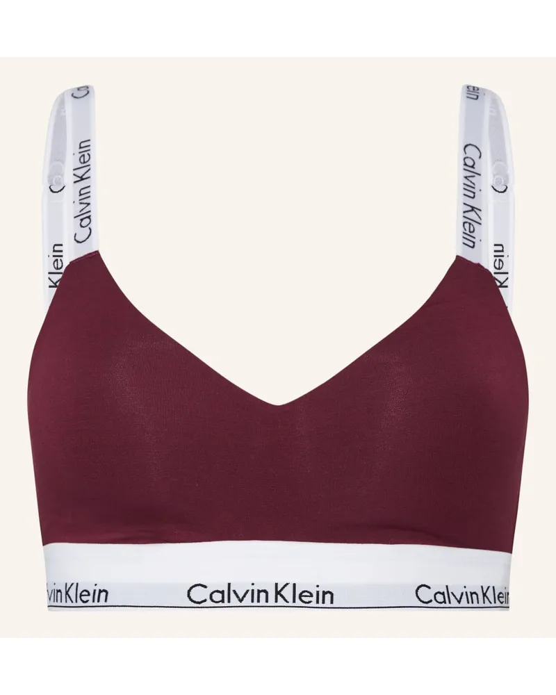 Calvin Klein Bustier MODERN COTTON Rot