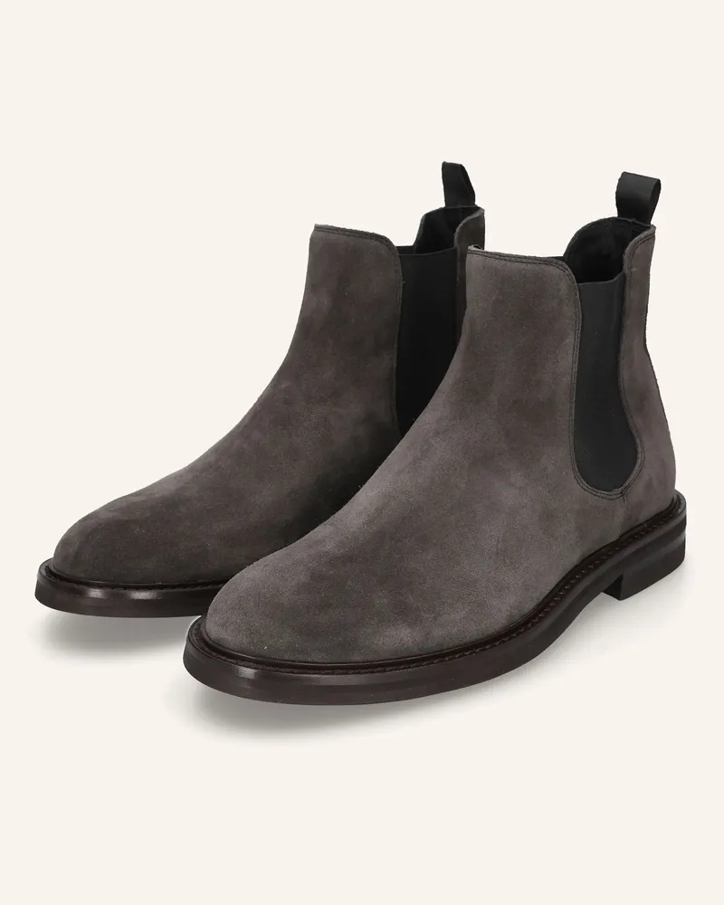Heinrich Dinkelacker Chelsea Boots Florenz Chelsea Boot V grau Dunkelgrau