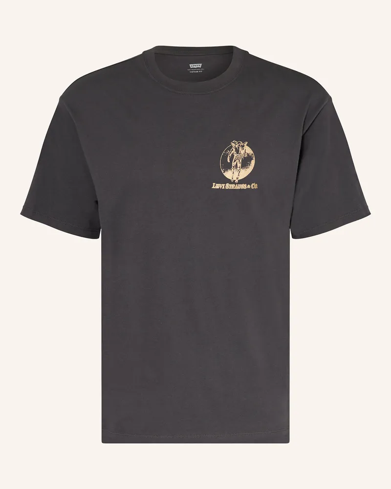Levi's T-Shirt ARCHIV Dunkelgrau