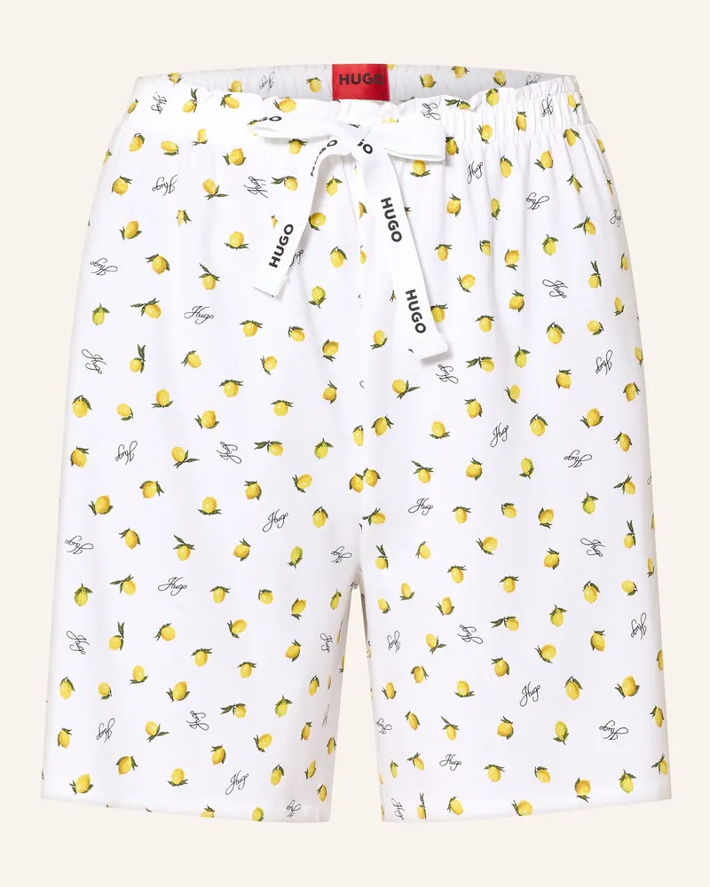 HUGO BOSS Schlafshorts gelb Gelb