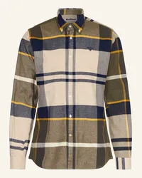 Barbour Flanellhemd ICELOCH Tailored Fit Beige