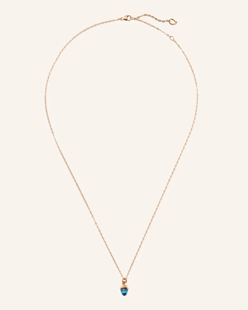 TAMARA COMOLLI Halskette Necklace 'Mymikado' With Swiss Topaz Aus 18 Karat Roségold Und Swiss Topas rosegold Roségold