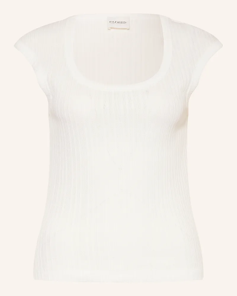 Closed Strickshirt Ecru