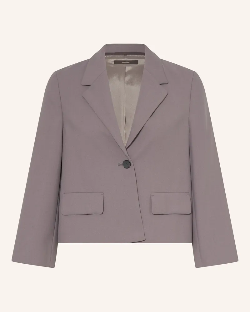 windsor. Blazer lila Grau