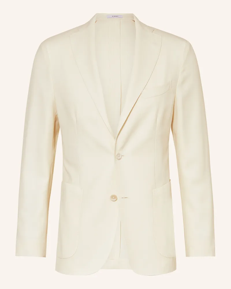 Boglioli Sakko Extra Slim Fit weiss Ecru