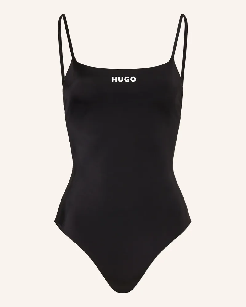 HUGO BOSS Badeanzug PURE Schwarz