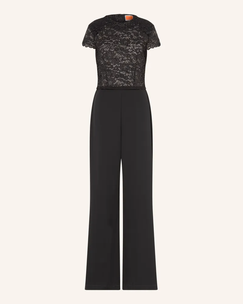 ANNA's dress affair Jumpsuit Mit Spitze schwarz Schwarz