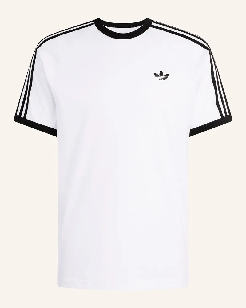 adidas T-Shirt 3-Streifen weiss Weiss