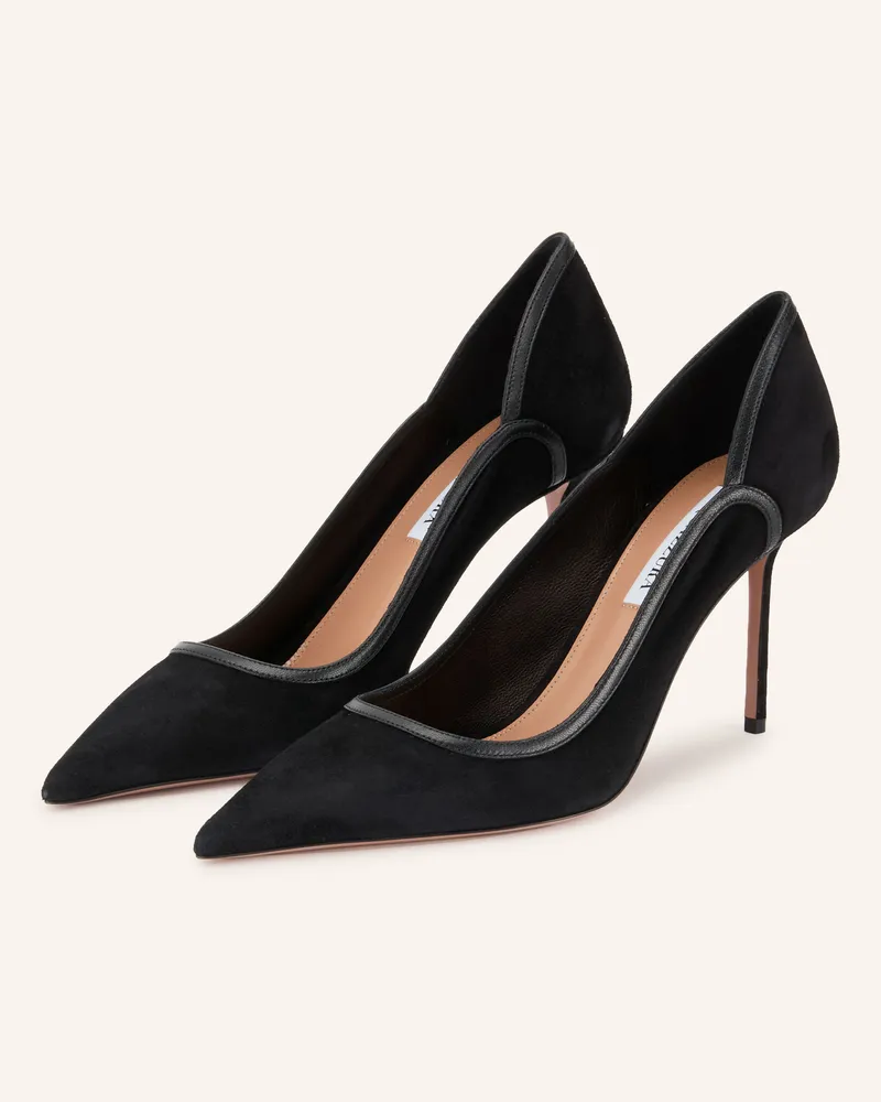 Aquazzura Pumps Plush Pump 85 schwarz Schwarz