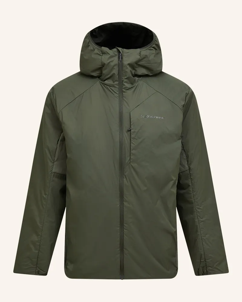 Peak Performance Funktionsjacke Freelight Reversible gruen Oliv