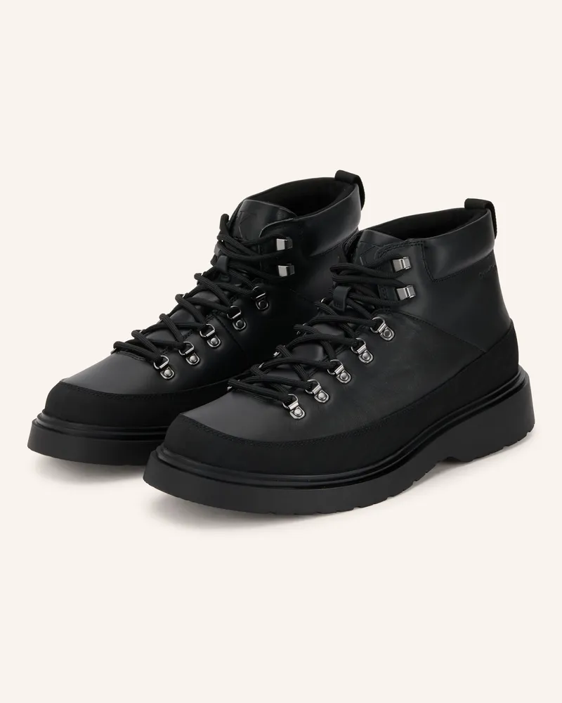 Calvin Klein Schnürboots schwarz Schwarz