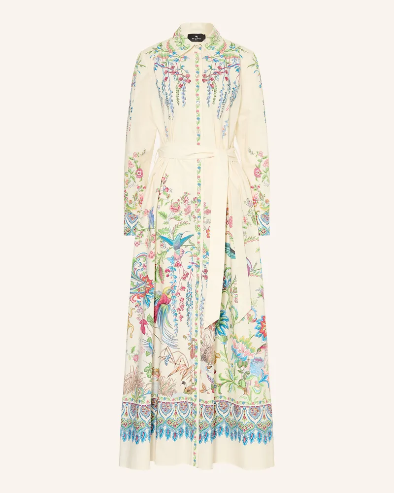 Etro Hemdblusenkleid Ecru