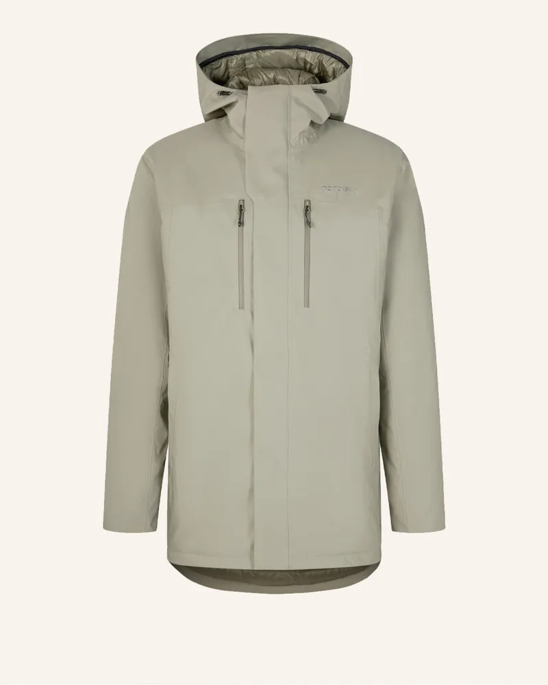 Nordisk Daunenjacke LAUGE Hellgrün