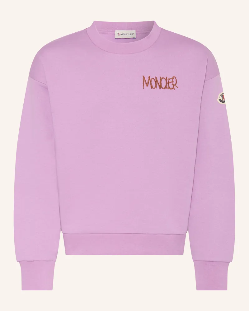 Moncler Sweatshirt pink Helllila