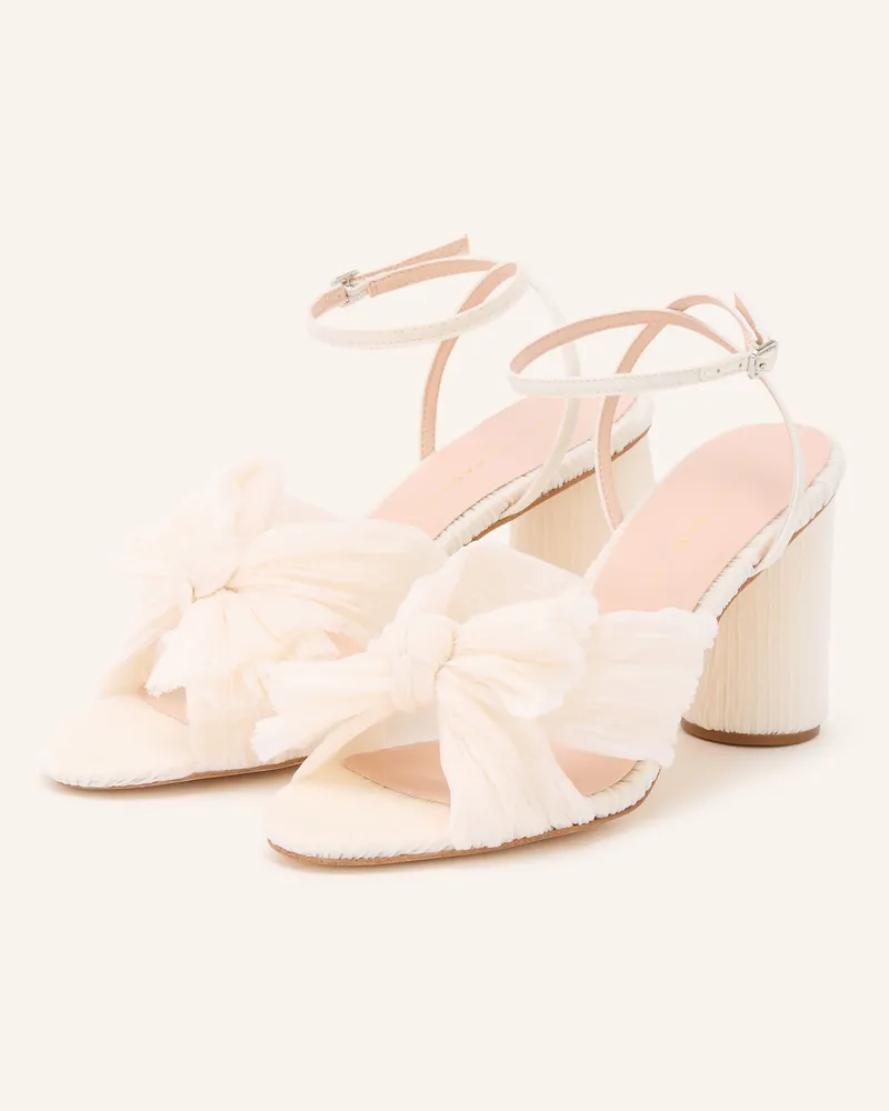 Loeffler Randall Sandaletten Camellia weiss Ecru