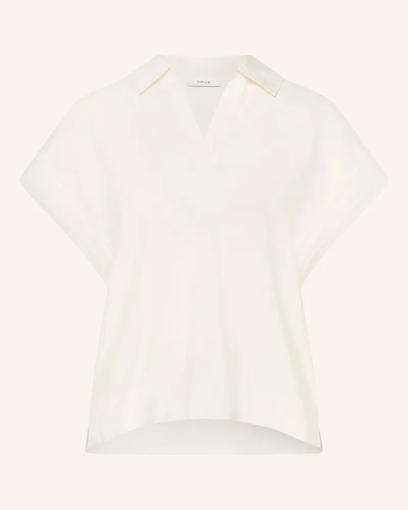 OPUS Blusenshirt Sinula weiss Ecru