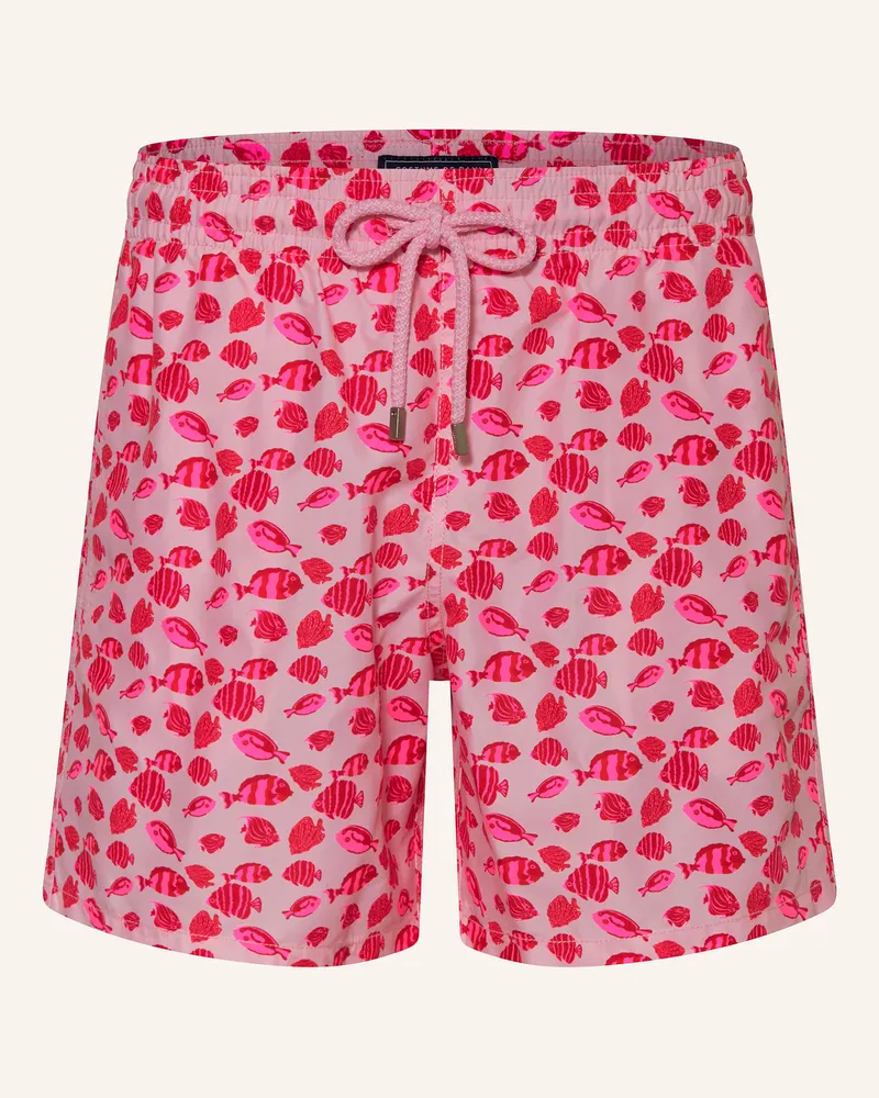 Vilebrequin Badeshorts Moorea rot Pink