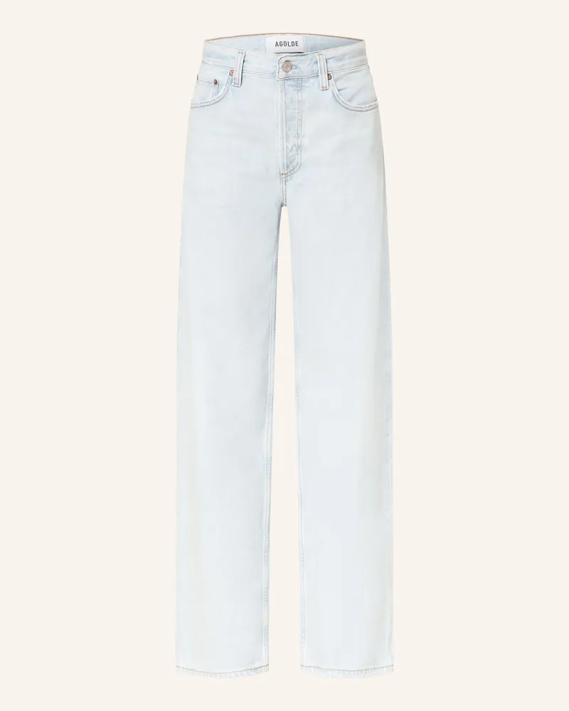 AGOLDE Wide Leg Jeans Arc Jean blau Tangent
