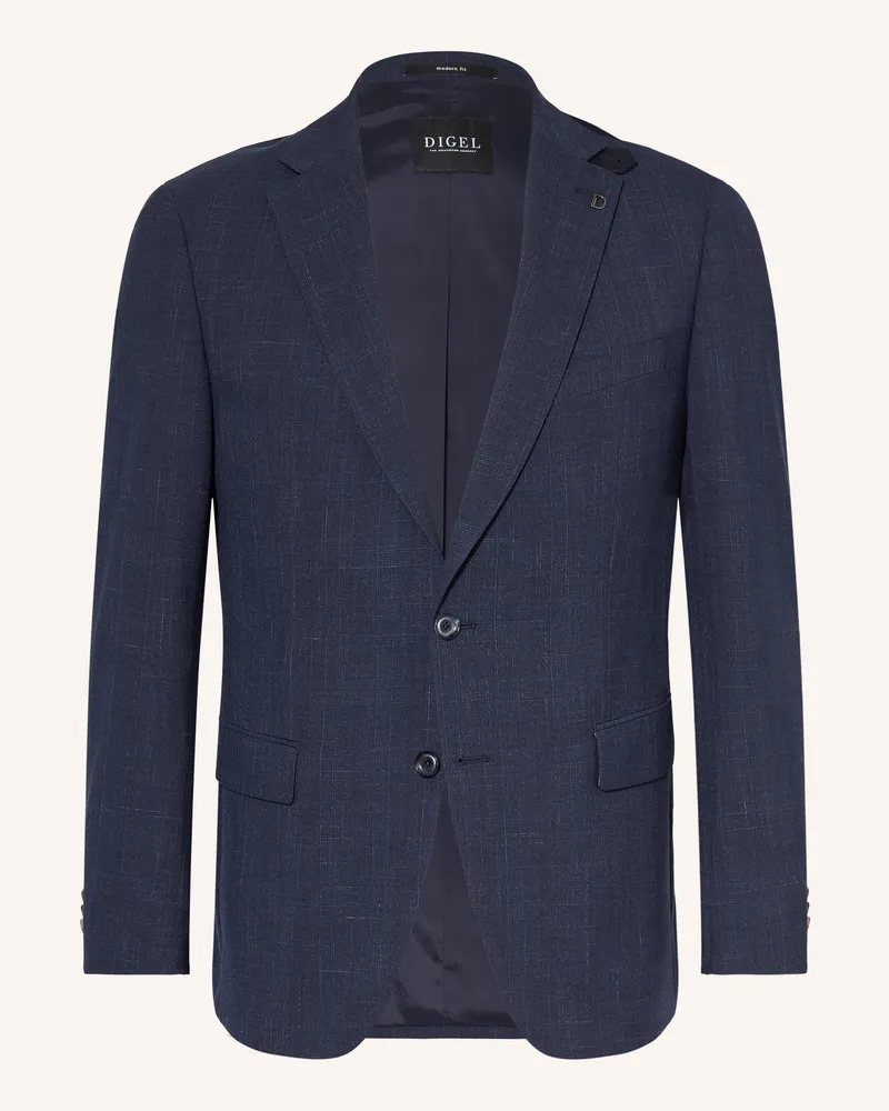 Digel Anzugsakko Ezzo Modern Fit blau 21