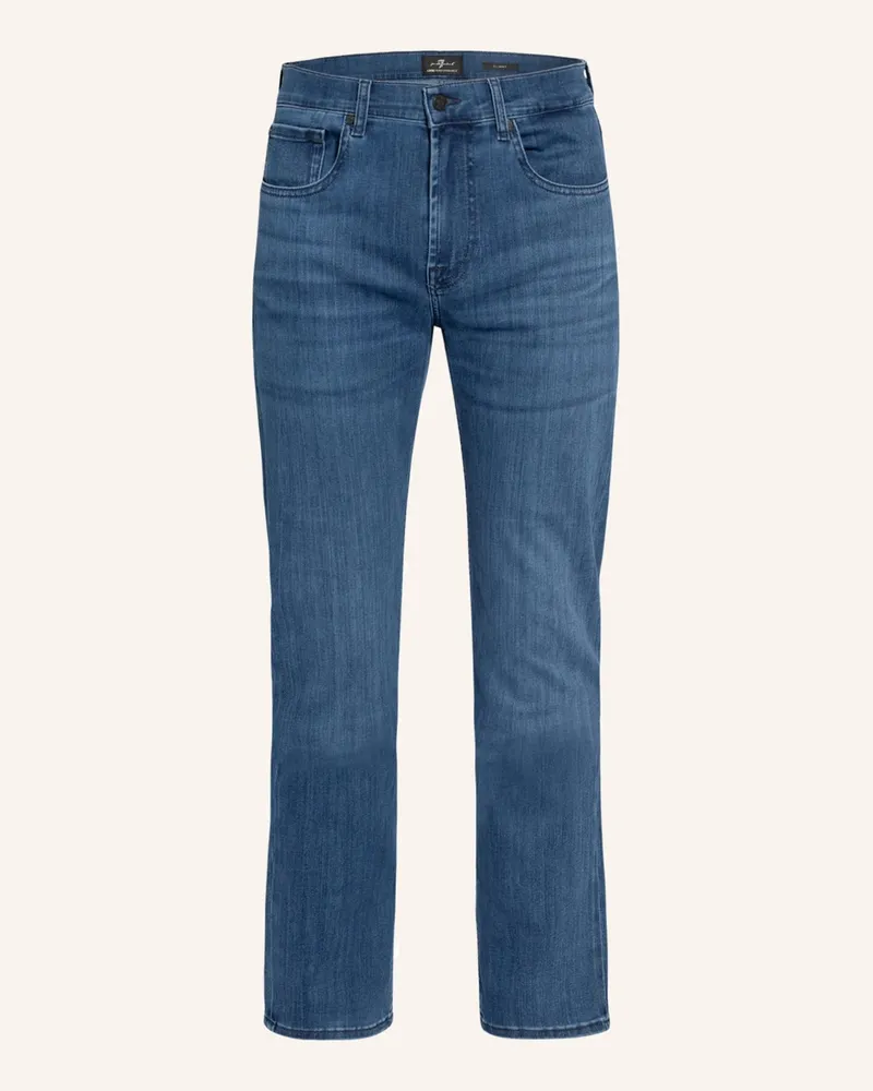 7 for all mankind Jeans Slimmy Slim Fit blau Mid	blue