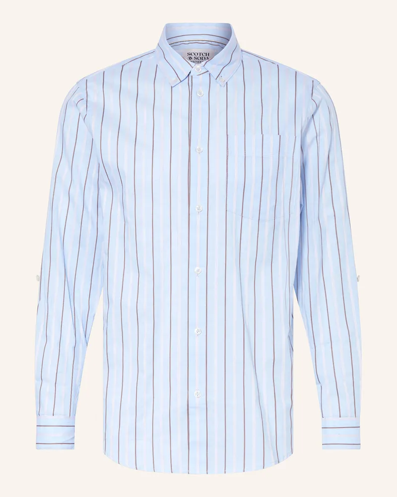 Scotch&Soda Hemd Regular Fit Hellblau