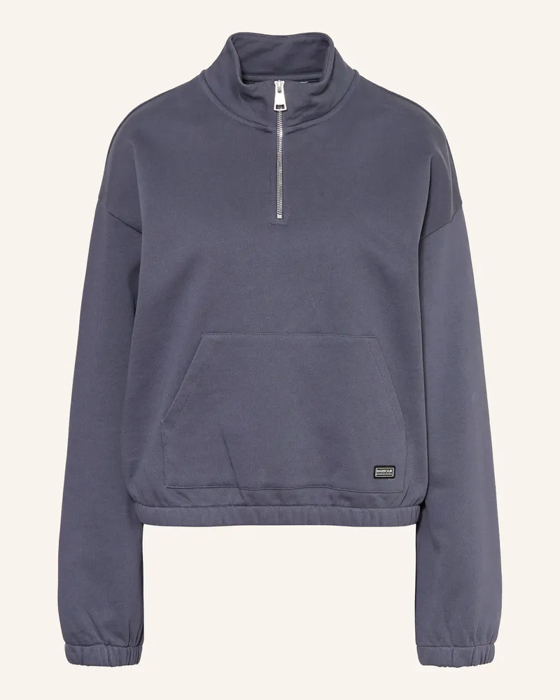 Barbour Sweat-Troyer Nova blau Blau