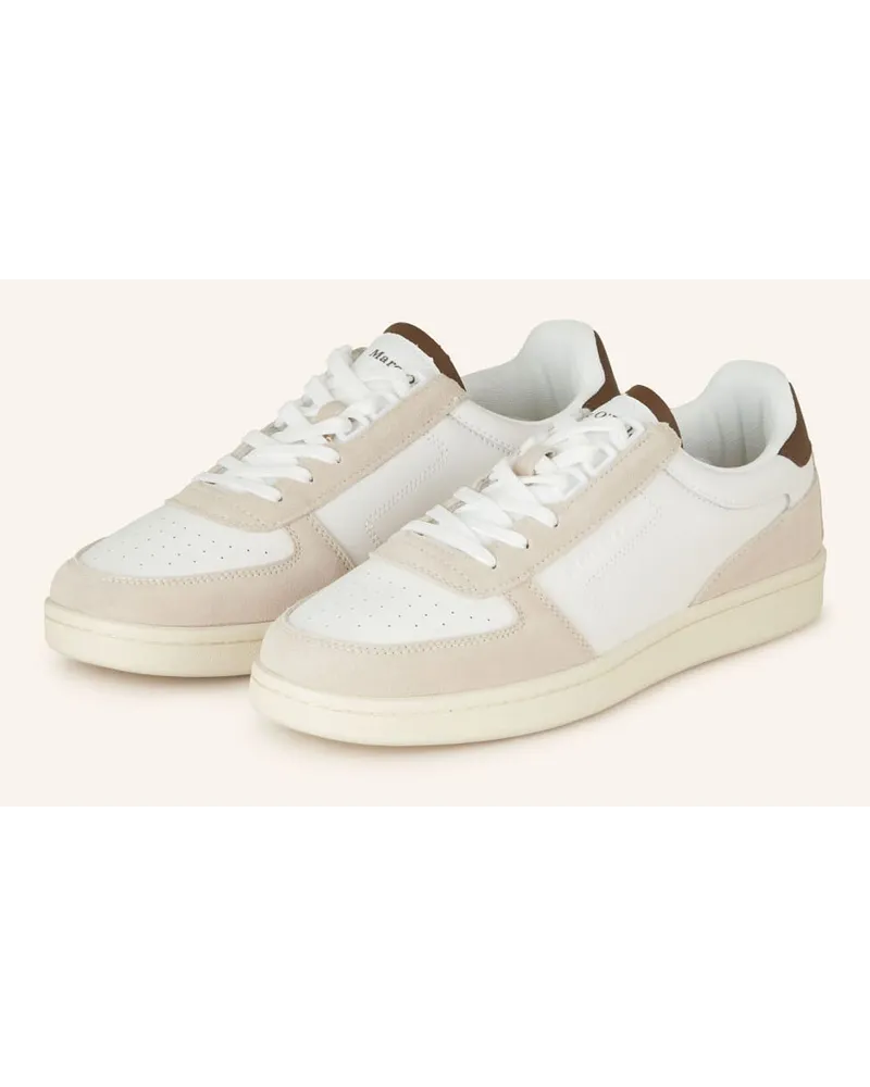 Marc O'Polo Sneaker - WEISS/ BEIGE Weiss