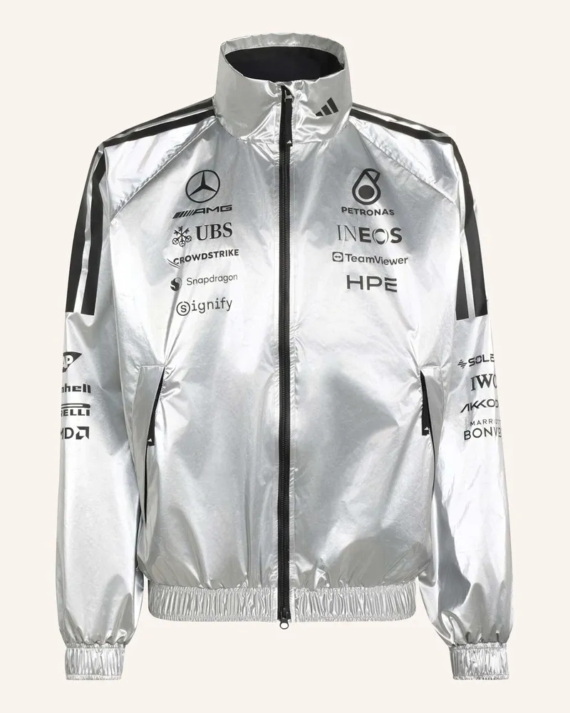 adidas Mercedes - Amg Petronas Formula 1 Team Silver Jacke silber Silber
