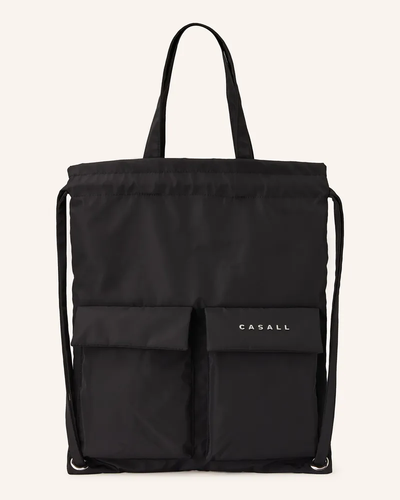 Casall Sporttasche Urban Sport Gym Sack schwarz Schwarz
