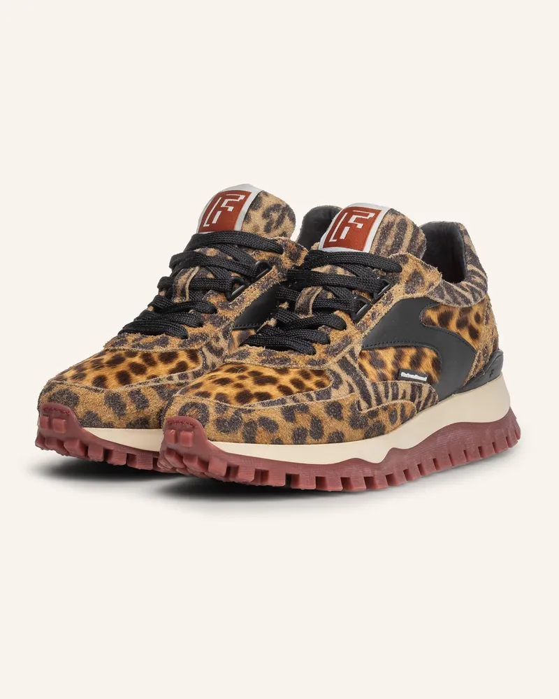 Floris van Bommel Sneaker GROMMI 04 Hellbraun