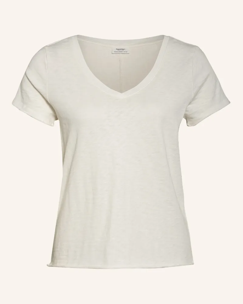 Marc O'Polo T-Shirt weiss Ecru