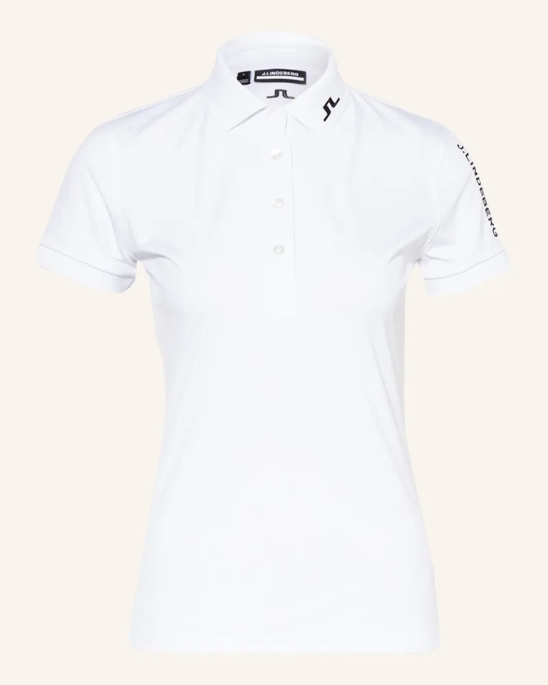 J.Lindeberg Jersey-Poloshirt Weiss
