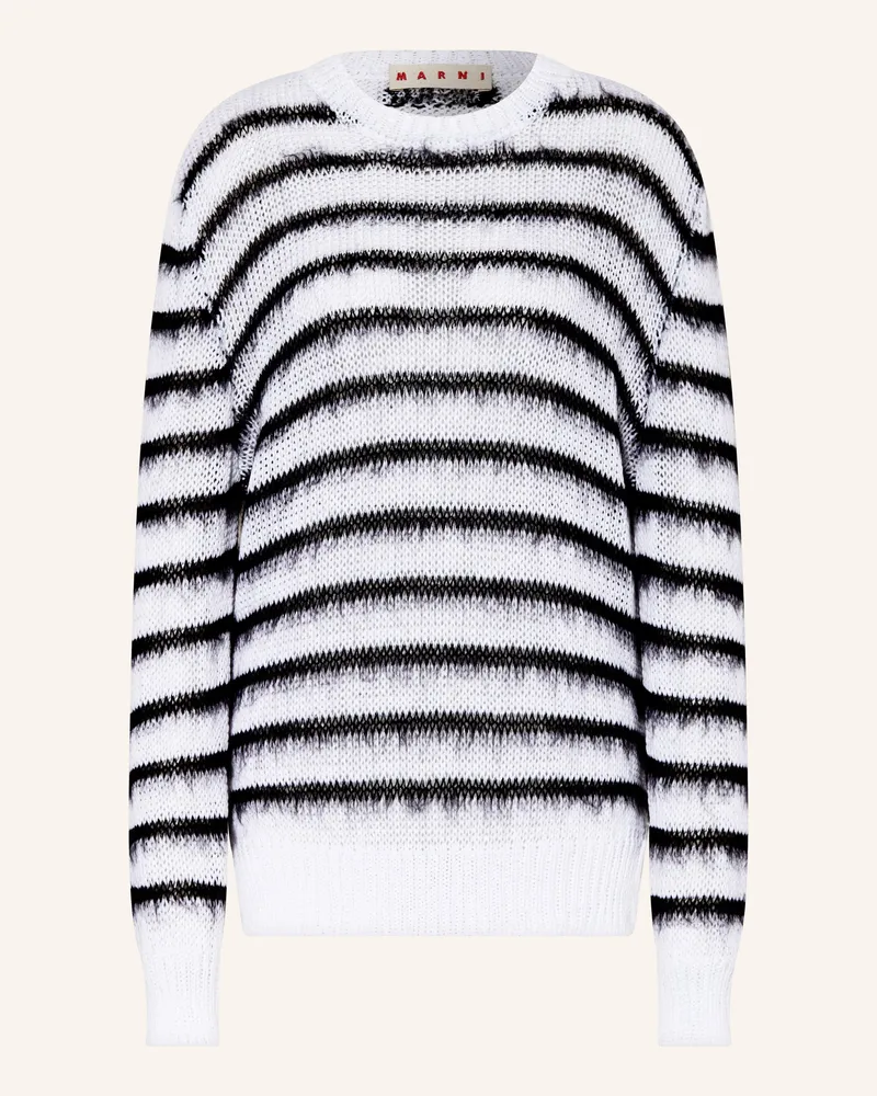 Marni Oversized-Pullover Schwarz