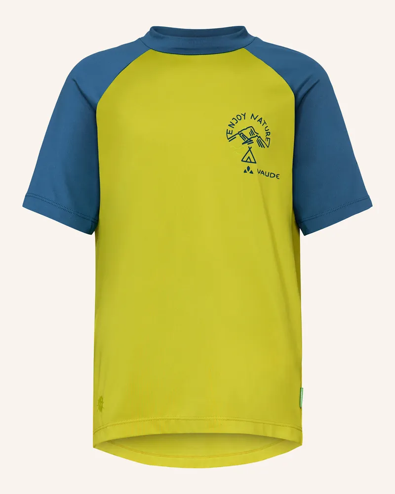 Vaude Funktionsshirt Kids Solaro T-Shirt Iii gruen Hellgrün
